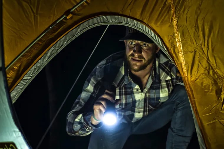 Eagles quarterback Carson Wentz appears in a promotional video for his Amazon online store selling outdoors and hunting equipment. (Photo: Amazon)