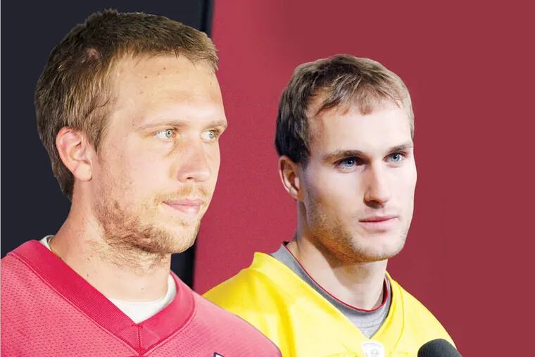 Former teammates Nick Foles and Kirk Cousins will meet up on Sunday.