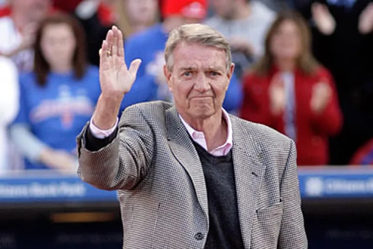 Harry Kalas was voted in baseball's Hall of Fame in 2002. (Yong Kim/Staff Photographer)
