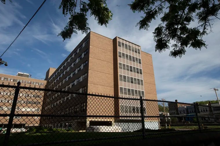The Philadelphia Nursing Home at 2100 W Girard Ave. on May 20, 2020.  Nursing home COVID data released by the state said no staff at the facility tested positive for the virus but Philadelphia Health Department records show at least 30 staffers did so.