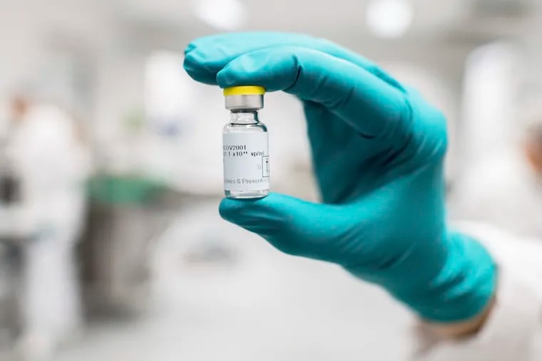This July 2020 photo provided by Johnson & Johnson shows a vial of the COVID-19 vaccine in Belgium. The nation is poised to get a third vaccine against COVID-19, but health officials are concerned that at first glance the Johnson & Johnson shot may not be seen as equal to other options from Pfizer and Moderna.