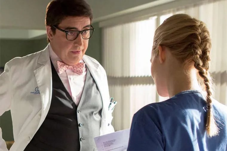 Alfred Molina and Jennifer Finnigan. The show's title comes from the weekly conference where doctors are called to account for their treatment of patients.