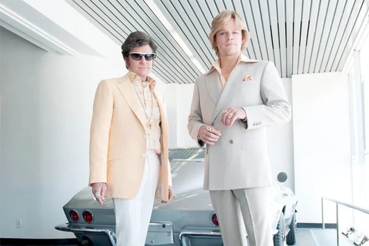 Michael Douglas and Matt Damon star as Liberace and his lover Scott Thorson in HBO’s “Behind the Candelabra” (Claudette Barius/HBO).
