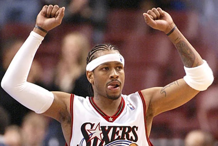 Allen Iverson reflects on career as Sixers prepare to retire his jersey -  NBC Sports