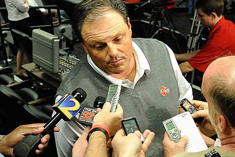 The Eagles might end up hiring Georgia defensive coordinator Todd Grantham. (AJ Reynolds/The Athens Banner-Herald/AP)