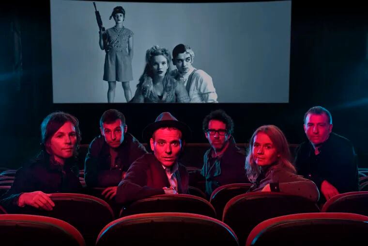 Belle & Sebastian, the Glasgow chamber pop band that can tell detailed, diarylike stories, performed its sunny '60s AM-radio tunes Tuesday at the Tower Theater.