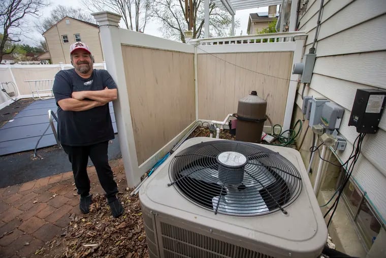 Peter Costa of Cherry Hill had both his pool filter and air conditioning condenser replaced via his home warranty.