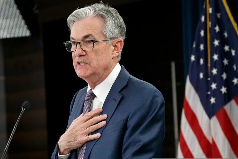 In this March 3 photo, Federal Reserve Chair Jerome Powell speaks during a news conference in Washington.