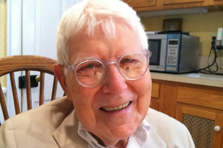 Aaron Beck, father of cognitive therapy: "I'm happy with what I'm doing." (Art Carey / Staff)