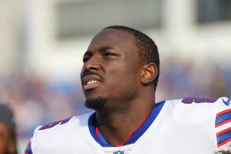 LeSean McCoy has been accused of abusing his ex-girlfriend.
