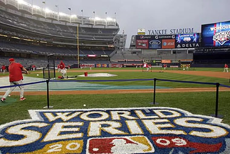 The World Series begins tonight at 7:57 p.m. from Yankee Stadium. (Yong Kim/Staff Photographer)