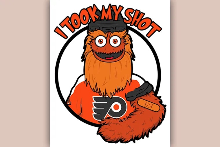 The Flyers are launching a vaccine campaign featuring their mascot Gritty, encouraging fans to get vaccinated.