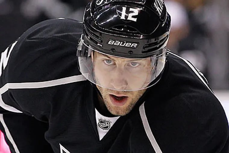 Simon Gagne has missed the last 62 games for the Kings due to a concussion. (Ric Tapia/AP file photo)