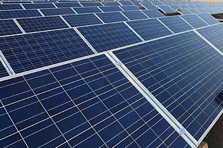 A proposed solar-power network would be among the largest in New Jersey.