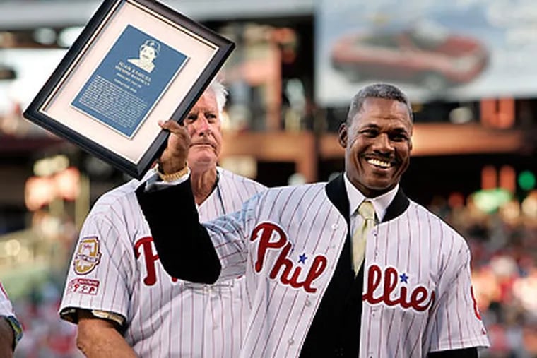 Juan Samuel played for the Phillies from his rookie year in 1983 until 1989. (Tom Mihalek/AP file photo)