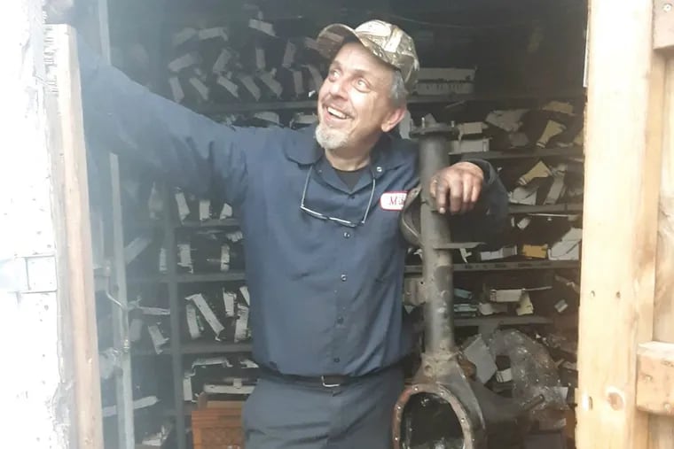 Michael Gleba, 56, was shot and killed outside his auto-repair shop, Northeast Speedometer Service Inc., at Benner and Edmund Streets, in Wissinoming, on Thursday, April 11, 2019.