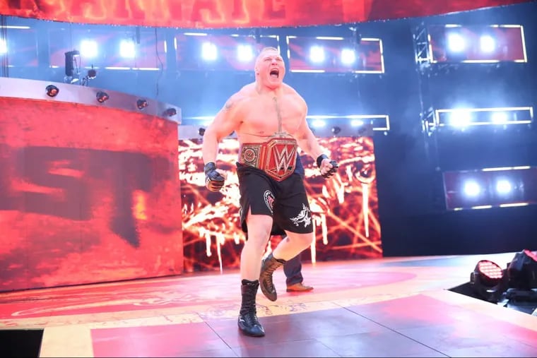 It’s WWE Royal Rumble Week at the Wells Fargo Center Jan. 27-30, and WWE Universal Champion Brock Lesnar is slated to be on hand.