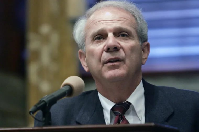 Former Sen. Robert Mellow (D.,Lackawanna) in a 2007 file photo.