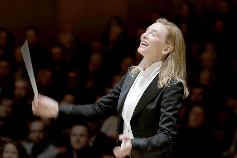 Cate Blanchett stars as fictional conductor Lydia Tár in director Todd Field’s “Tár.”