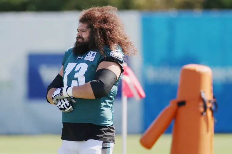 Eagles offensive lineman Isaac Seumalo is expected to play vs. Cleveland.