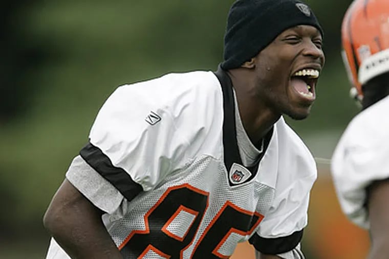 Bengals wide receiver Chad Johnson said Donovan McNabb is "one of the reasons why I really turned myself around."