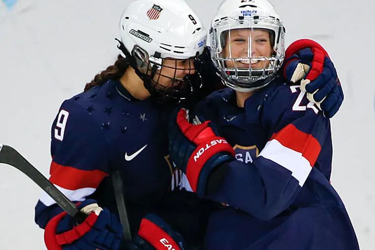 Team USA  U.S. Women's Hockey Team Claims Silver Medal After 3-2 Loss Vs.  Canada