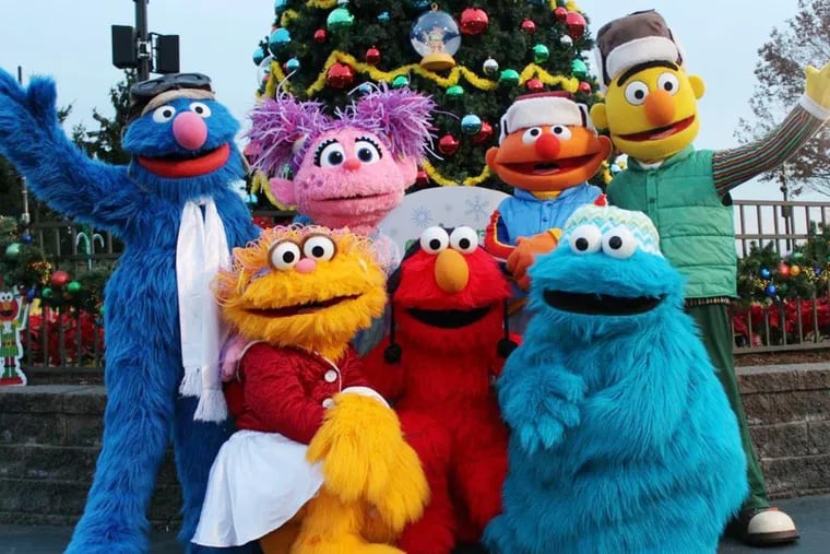 Sesame Place in Langhorne puts on “A Very Furry Christmas” weekends in December and December 26-31.
