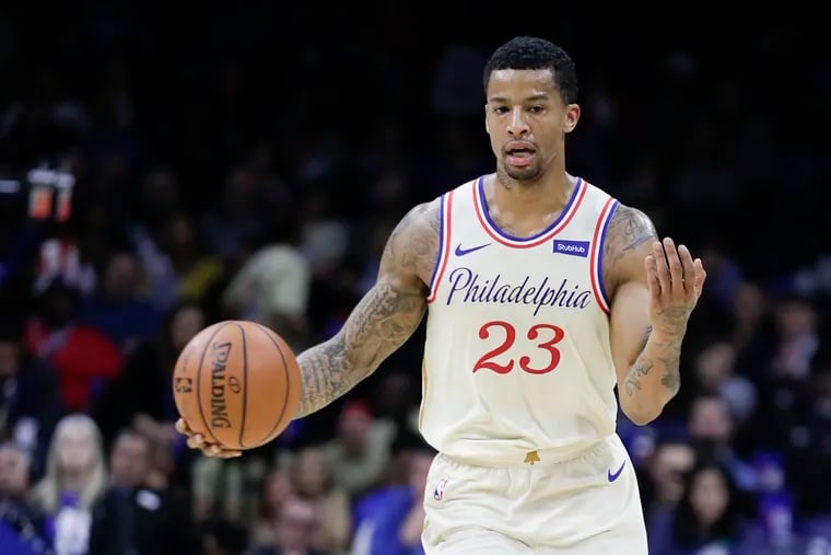 Sixers reserve guard Trey Burke has been productive when called upon.