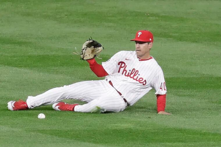 Adam Haseley is getting a chance to win the Phillies' center-field job, but through Saturday night, he was only 4-for-19 at the plate.