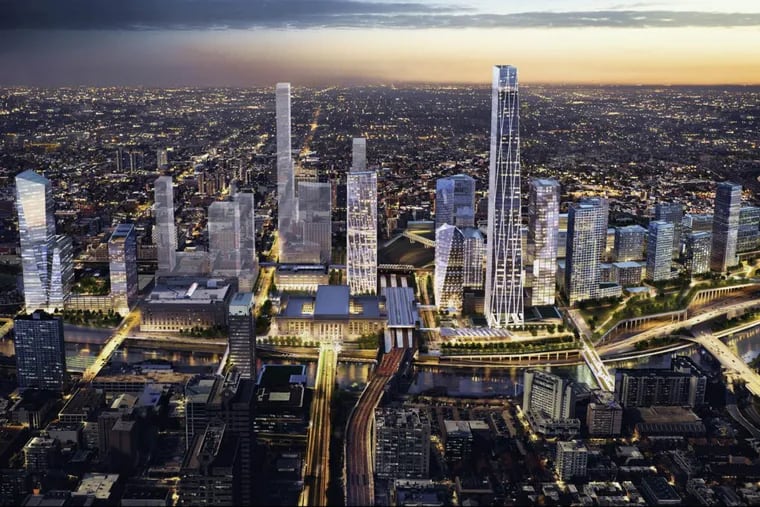 Schuylkill Yards, the 14-acre project in West Philadelphia planned by Drexel University and Brandywine Realty Trust, could be a prime location for Amazon if it were to locate in Philadelphia, officials say, given its available land and access to public transit.