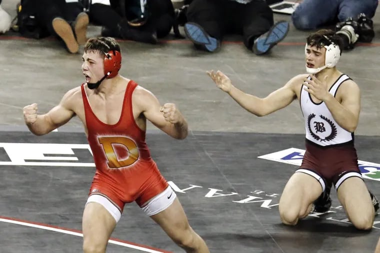 Delsea’s Billy Janzer has his sights set on capturing another state title in wrestling this weekend in Atlantic City.