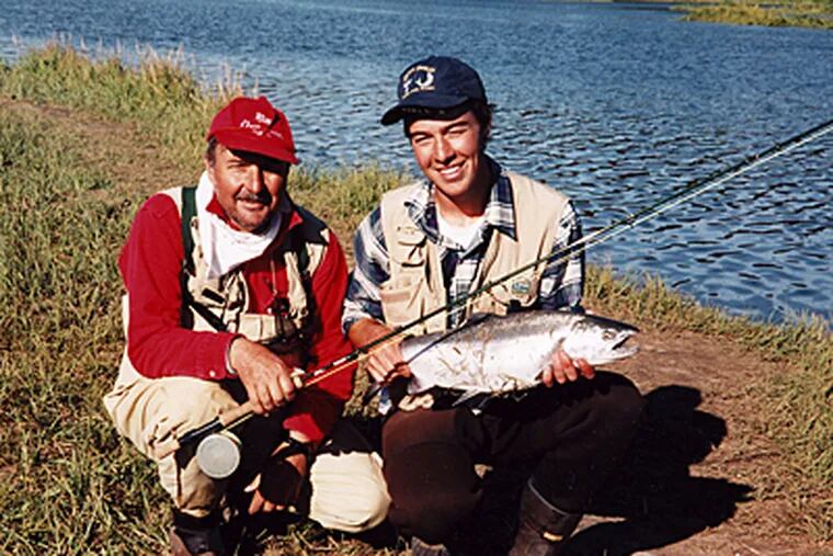 Father-son rift healed by fishing adventure