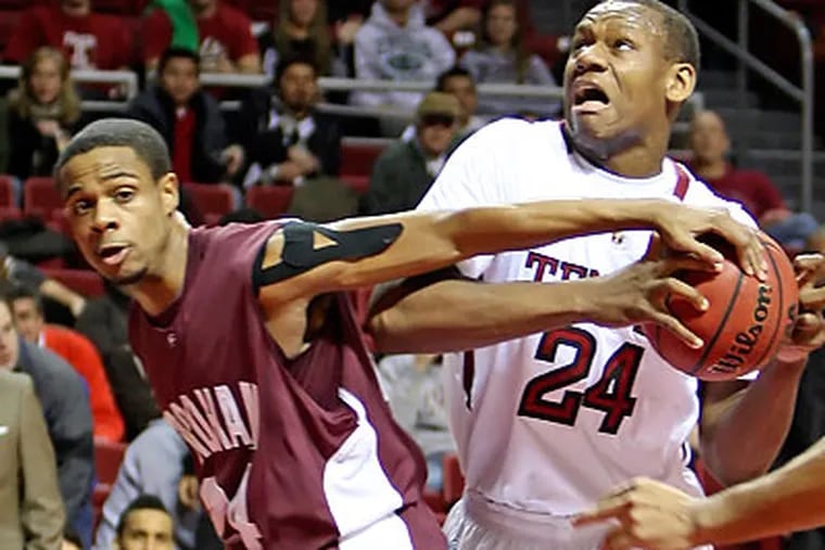 Temple will need a big game from Lavoy Allen in order to pull off the upset at Duke. (Steven M. Falk/Staff file photo)