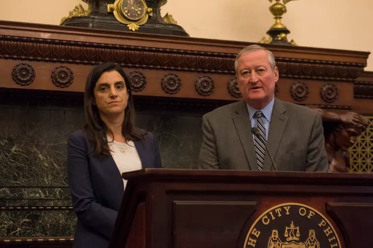 City Controller Rebecca Rhynhart released a report on the city's record high cash balance. It is unclear if Mayor Kenney will put the money in the city's empty rainy day fund. (File photo)