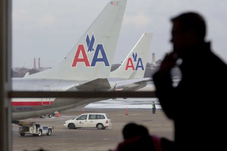 American Airlines and its merger partner US Airways are renovating a warehouse at Philadelphia International Airport to include refrigeration for pharmaceuticals and health-care products.