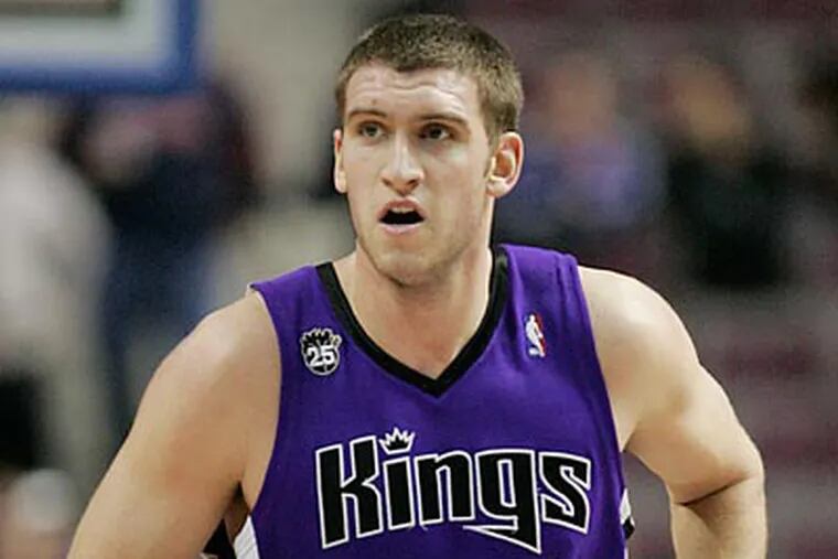 Spencer Hawes has been on the Sixers' radar since the 2007 draft. (AP Photo/Duane Burleson)