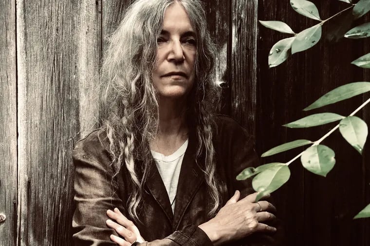 Patti Smith, author of "Year of the Monkey," stopped by the a Haddonfield bookshop over the weekend.