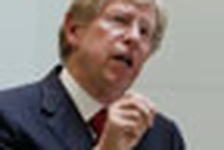 Attorney Theodore Olson speaks in a courtroom during a California State Supreme Court hearing in San Francisco, Tuesday, Sept. 6, 2011. On Tuesday, the California Supreme Court will be considering whether the sponsors of Proposition 8 have a legal right to appeal the federal court ruling that overturned the same-sex marriage ban, since the governor and attorney general refused to bring such an appeal. The 9th US District Court of Appeals, which has main responsibility for the case on appeal, asked the state court to weigh in on the question it deals with the state’s ballot initiative process. (AP Photo/Paul Sakuma)