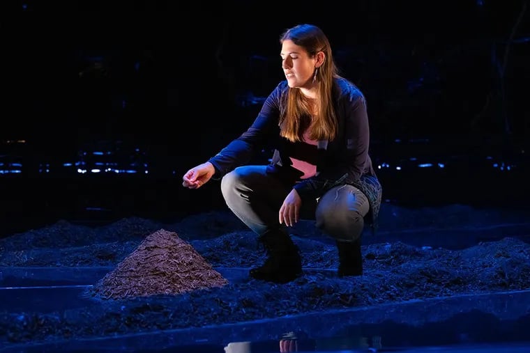 Madeline Sayet in "Where We Belong" at Philadelphia Theatre Company.