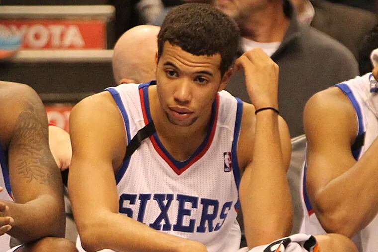 Sixers rookie point guard Michael Carter-Williams. (Charles Fox/Staff Photographer)