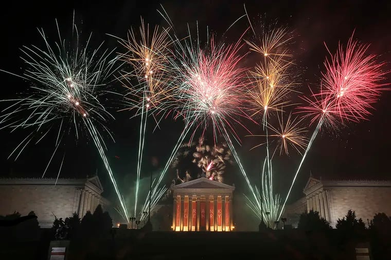 Fireworks return to the Parkway during the Wawa Welcome America fest on July 4.