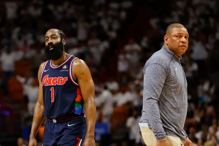 Doc Rivers wasn't able to get enough out of James Harden, and that cost Rivers his job.