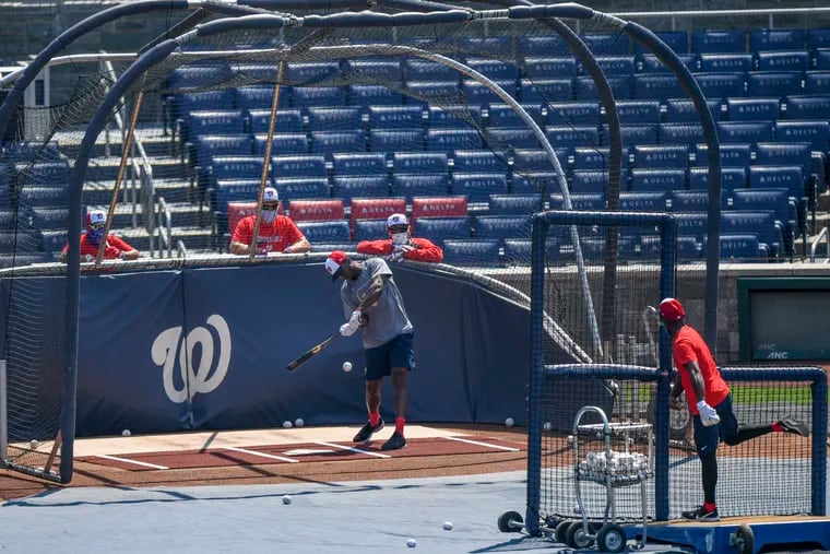 The Washington Nationals will play 2020 home games at Nationals Park.