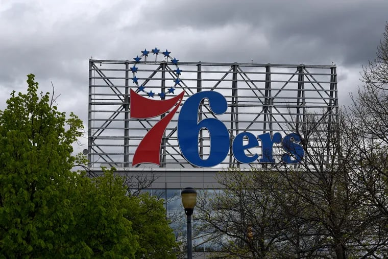 The 76ers' practice facility in Camden.