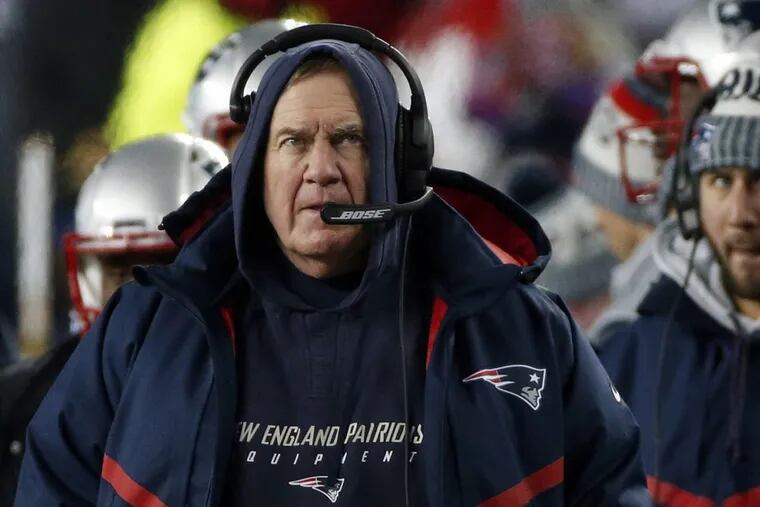 Patriots coach Bill Belichick heaped praise on the Eagles for what they’ve overcome to reach the Super Bowl.