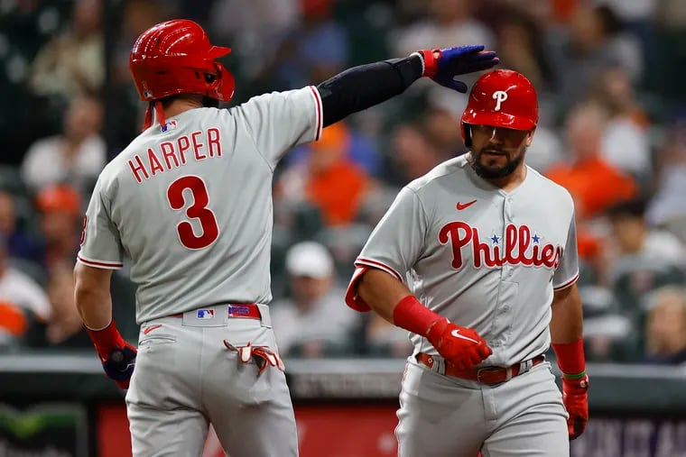 The lefty power bats of the Phillies' Bryce Harper and Kyle Schwarber should be key in the World Series.