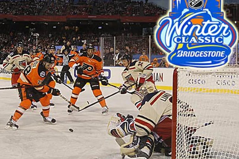 Danny Briere's goal for Flyers -- win Stanley Cup, famous first fans - NBC  Sports