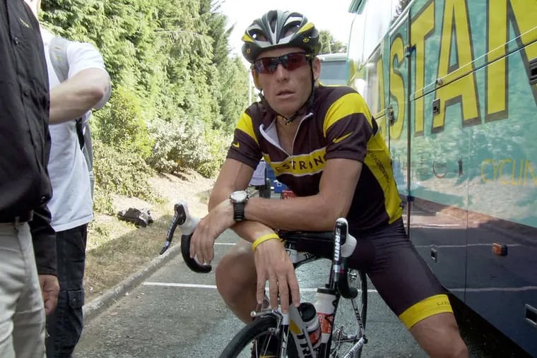 In the documentary &quot;The Armstrong Lie,&quot; biker Lance Armstrong comes clean, sort of.