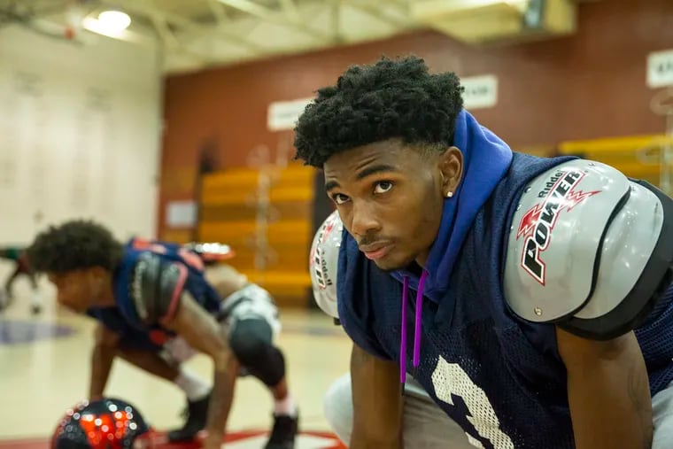 Senior receiver and defensive back Chris Long helped rebuild the image of Willingboro football.