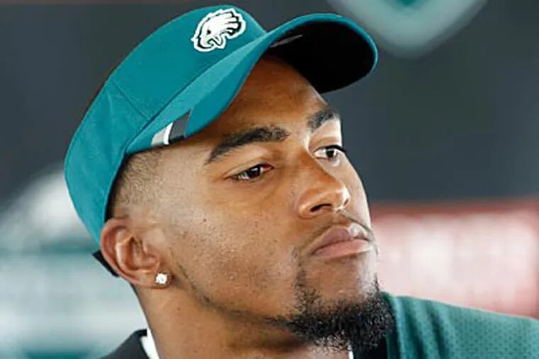 "I am honored that the Eagles organization perceives me as a franchise player," DeSean Jackson said. (Yong Kim/Staff file photo)